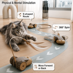 Juguete Inteligente Interactivo para Gatos con Movimiento Automático