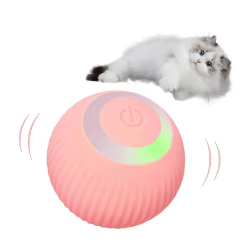 Pelota Inteligente Interactiva para Gatos con Movimiento Automático