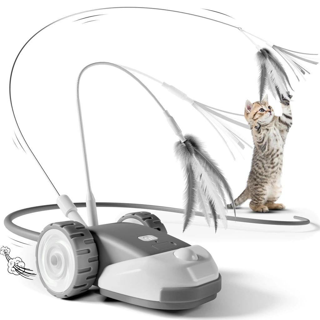 Juguete Inteligente Interactivo para Gatos con Movimiento Automático