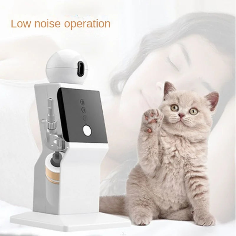 Robot Inteligente con Láser Automático para Gatos Recargable