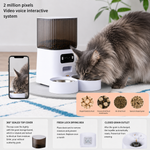 Comedero Automático Inteligente de 5L para Gatos y Perros con Cámara HD