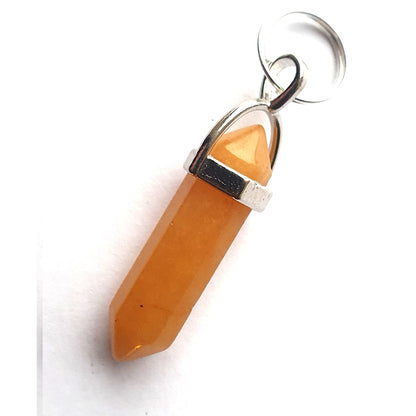 Pointed Crystal Gemstone Pet Dog Charms