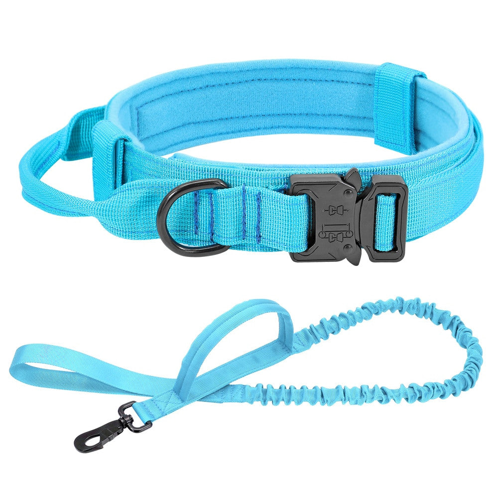 Military Tactical Dog Collar & Leash